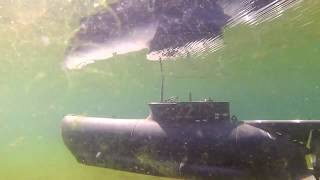 Seehund RC Submarine [upl. by Adnerol264]