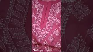 MEESHO Georget Fabric Kurti Design  Chikankari Hand Work Kurti  naveenglobalfashion [upl. by Zolner375]