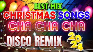 CHRISTMAS BONUS  FELIZ NAVIDAD 🎄❄️ NONSTOP CHRISTMAS 2024 CHA CHA amp DISCO TRAXX REMIX  freemusic [upl. by Cassy]