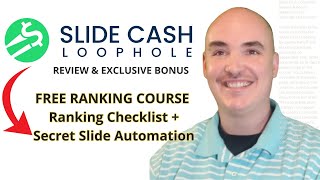 Slide Cash Loophole Review Bonus  SLIDECASHLOOPHOLE WALKTHROUGH Course by James Renouf [upl. by Ailhat432]