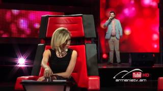 Arman LazaryanUn Amore Cosi Grande  The Voice Of Armenia  Blind Auditions  Season 2 [upl. by Nawed]