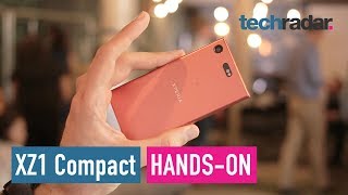 Sony Xperia XZ1 Compact handson review [upl. by Loux]