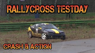 Rallycross Testday Maasmechelen 2024 Crash amp Action [upl. by Fabian]