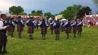 78th Fraser Highlanders  MSR  Cobourg 2017 [upl. by Weylin]