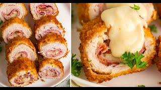 Chicken Cordon Bleu  Kitchen Fun With My 3 Sons [upl. by Adnak]