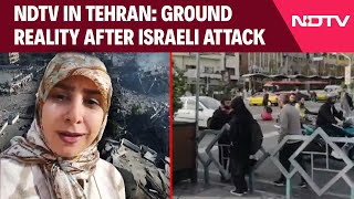 Iran Israel War  A Look at Tehrans Streets As Israel Strikes Iran Ground Report [upl. by Ingraham]