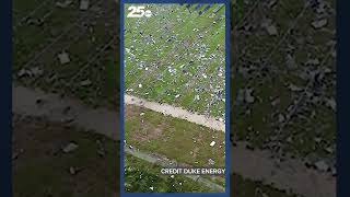 Lake Placid Solar Power Plant Damaged by Hurricane Milton [upl. by Lenneuq299]