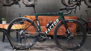 Custom Factor Ostro VAM Racing Green Lightweight THM DuraAce R9200 Carbon Ti DreamBuild [upl. by Schick]