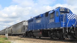 CN 2264 w FURX Power Leads Freight Effingham IL 83018 [upl. by Belsky]