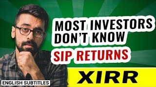 IRR Best way to calculate SIP returns  IRR vs XIRR vs CAGR  MoneyMinded Mandeep  LLA [upl. by Carmon]