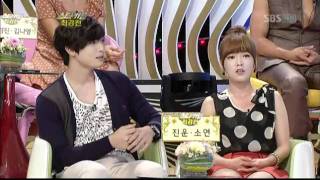 110912SBS Stars Couple Challenge  Victoria fx  Cutflv [upl. by Jyoti956]