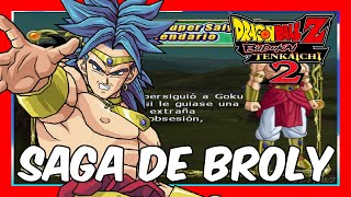 TODA la SAGA de BROLY  DRAGON BALL Z BUDOKAI TENKAICHI 2 [upl. by Scarlett]