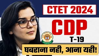 CTET 2024  CDP Test Series By Himanshi Singh  Class19 [upl. by Haimerej]