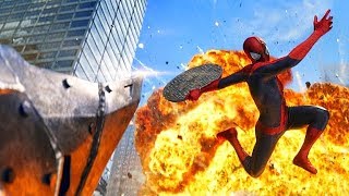 SpiderMan vs Rhino  Final Fight Scene  The Amazing SpiderMan 2 2014 Movie CLIP HD [upl. by Charyl701]