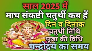 Sankashti chaturthi 2025 JanuarySakat chauth 2025 JanuarySankashti 2025 Januaryसंकष्टी कब हैं [upl. by Muriel]