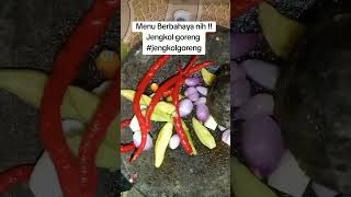 Menu Berbahaya nih  Jengkol goreng MenuBerbahaya masakanrumahan semuaorang jengkolgoreng [upl. by Shamrao]