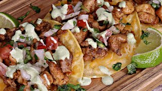 Chicken Taco Recipe  The Best Chicken Tacos Ever [upl. by Xxam]