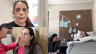 RINOPLASTIA como foi evolução pós operatório de 30 dias l vlog [upl. by Osterhus]