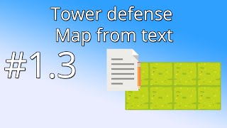 13 Unity Tower defense tutorial  Map from text [upl. by Oinoitna]