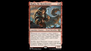 Dragons in Modern Rakdos Magda the Hoardmaster  Deck Tech [upl. by Nyrmac]