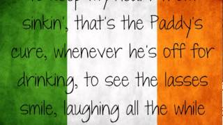 The Dubliners  Rocky Road To Dublin HQHD Lyrics [upl. by Durgy411]