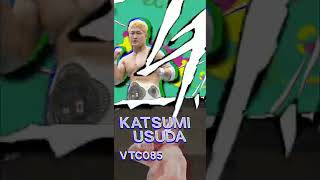 KATSUMI USUDA  Virtual Wrestler Trading Card 085 [upl. by Deach223]