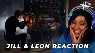 PTB Jill and Leon REACTION  Dead by Daylight [upl. by Trudnak]