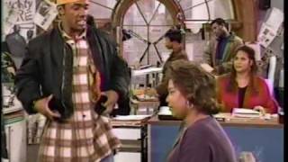 SHAUN BAKER AS quotRUSSEL ON LIVING SINGLE WITH QUEEN LATIFAH AND KIM COLES [upl. by Atteloiv]