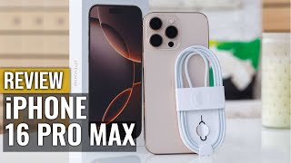 iPhone 16 Pro Max Review Apple’s Best Yet [upl. by Anahoj]