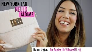 New Yorktan Neler Aldım [upl. by Malas569]