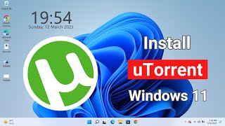 How to Download and Install uTorrent in Windows 11 [upl. by Berwick]