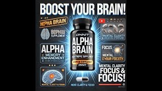 ONNIT Alpha Brain Nootropic Brain Supplement for Men amp Women [upl. by Eladnor822]