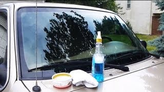 How to Super Clean your Windshield [upl. by Yenttirb]