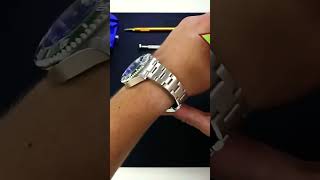 Uhrenarmband selber kürzen shorts diy uhr tutorial watch [upl. by Sinnelg]