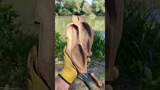 Ceviz ağacı çerez tabağı woodworking wood handmade carving woodcarving youtube instagram [upl. by Ydnarb]