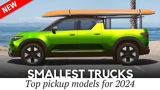 Smallest Pickup Trucks Fuel Efficiency amp Low Price without Losing Practicality [upl. by Yboc]