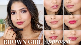 My 7 Lipsticks of the WEEK Brown Girl Friendly [upl. by Tucker]