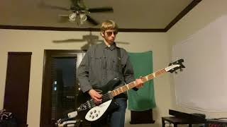 Ride Vapour Trail bass cover Rickenbacker 4005 [upl. by Sagerman]