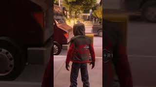 Miles Morales Showing Love To Pedestrians Marvel Spider Man 2 [upl. by Hutson229]