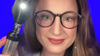 👩🏻‍⚕️ ASMR Sleep Doctor medical roleplay physical eye exam personal care attention layered sounds [upl. by Im]