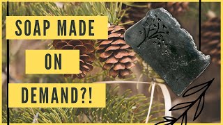 J D Bauer Botanicals Pine Tar Soap Review [upl. by Xantha750]