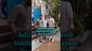 Aditya Roy Kapoor amp His Brothers Siddharth Kunal Net Worth bollywood adityaroykapoor siddharthroy [upl. by Haskell605]