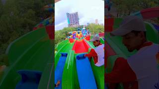 POV  Multi Lane Water Slide  BK Water Park Mumbai short waterslide waterpark [upl. by Torin]