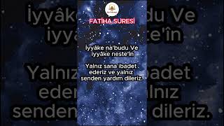 FATİHA SURESİ [upl. by Annwahs]