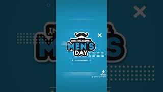 International Mens Day 19th November men mentalhealth [upl. by Pinkham]