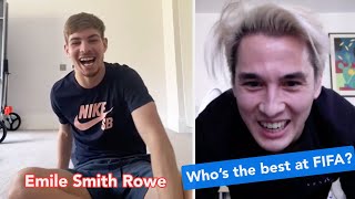 ARSENALS EMILE SMITH ROWE QUARANTINE 20 QUESTIONS [upl. by Onil]