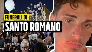 Funerali di Santo Romano ucciso con un colpo di pistola quotNon è vero che aveva lanciato una pietraquot [upl. by Piscatelli287]