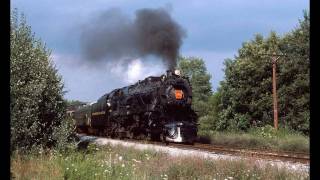 PRR Steam Audio Recording Riding Behind PRR K4s 5367 1955 [upl. by Ntsyrk850]