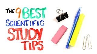 The 9 BEST Scientific Study Tips [upl. by Riplex]