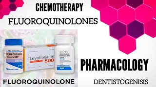 Fluoroquinolone  pharmacology  chemotherapy [upl. by Fraya]